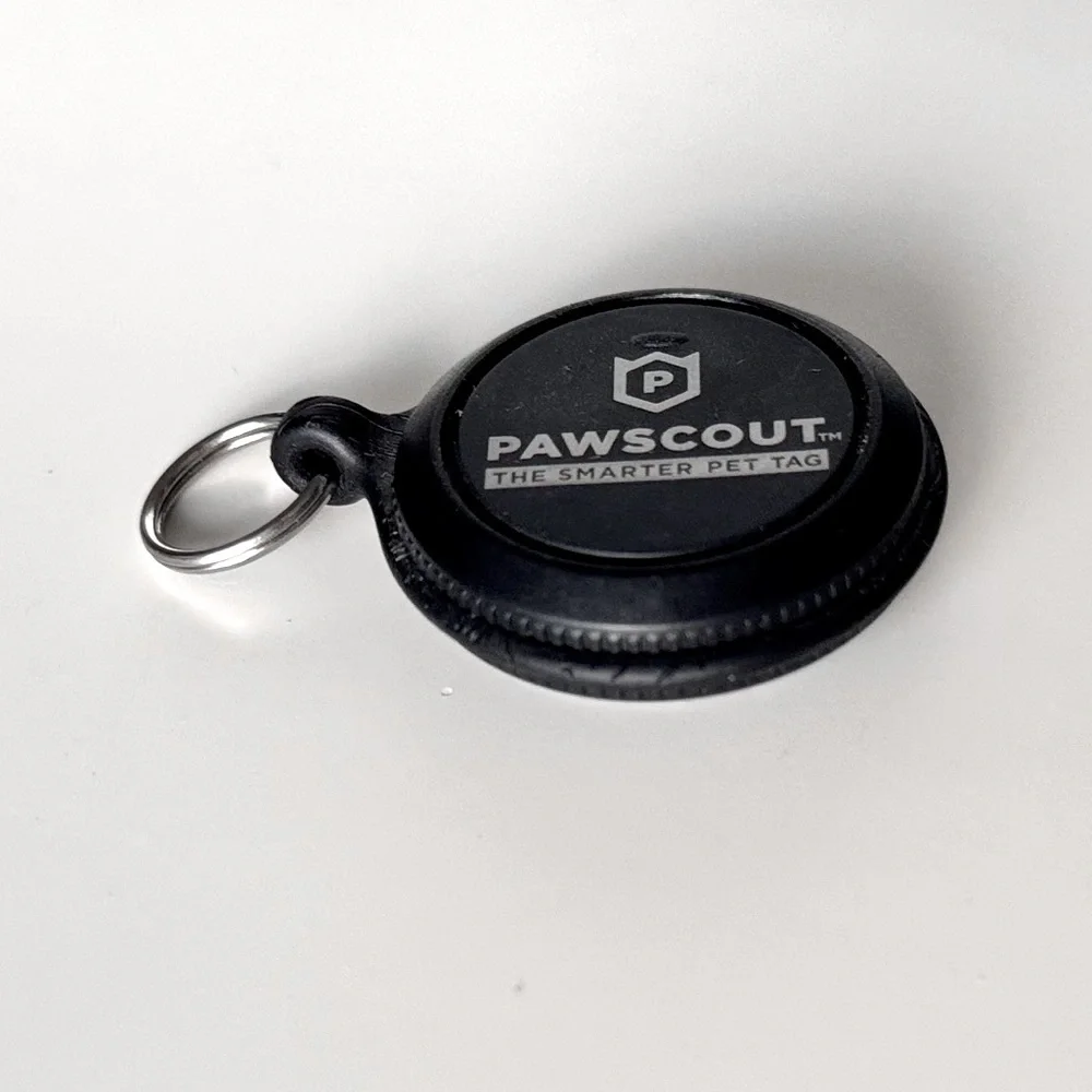 PAWSCOUT Black Smart Pet Locator Tag